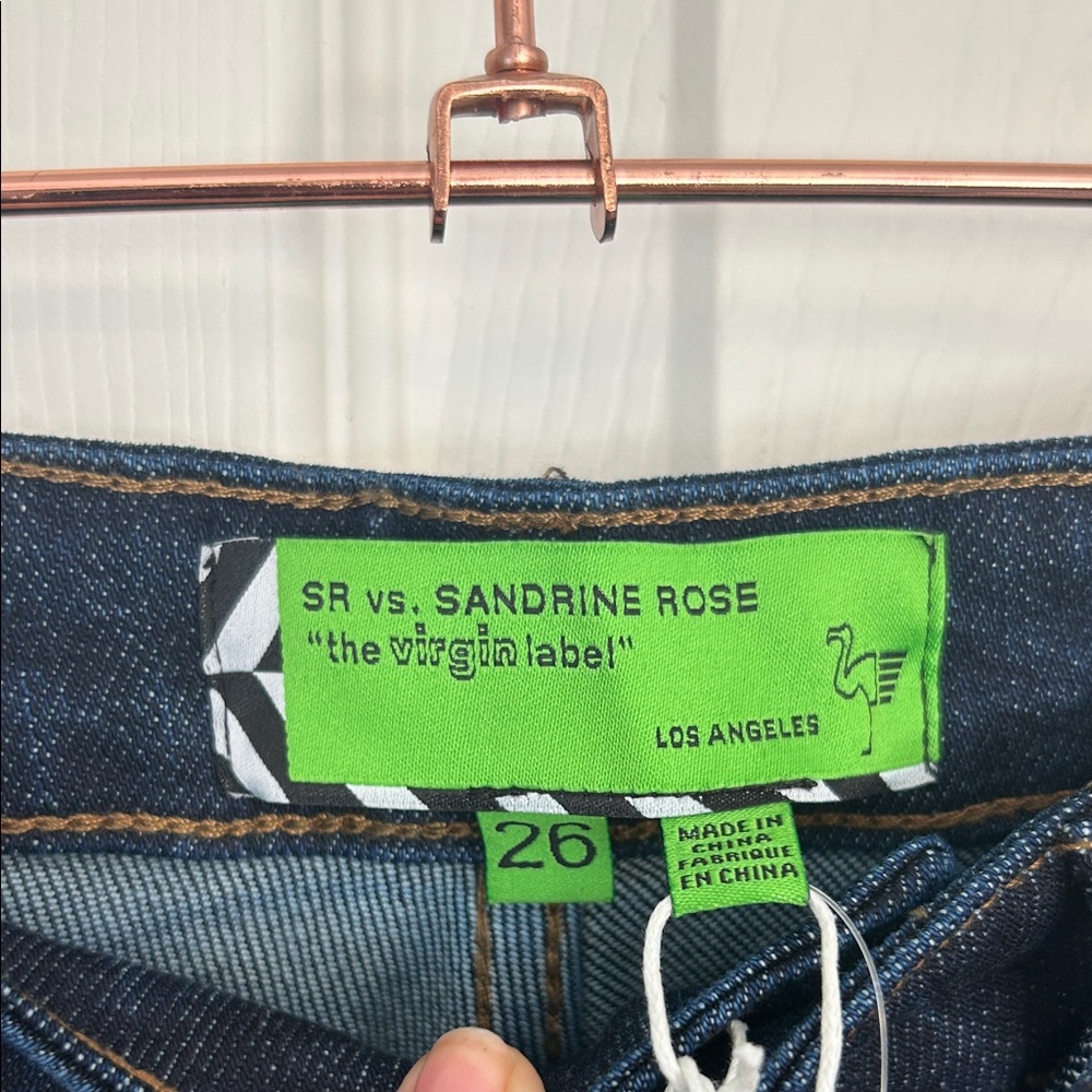 Sandrine Rose Flare Jeans size 26- the virgin label 🏷️ - Picture 4 of 8